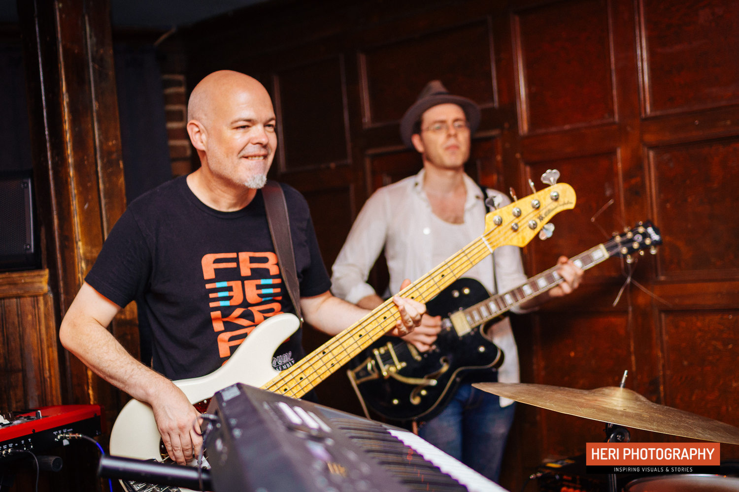 Left to right: John Yates, Paul Cargnello
